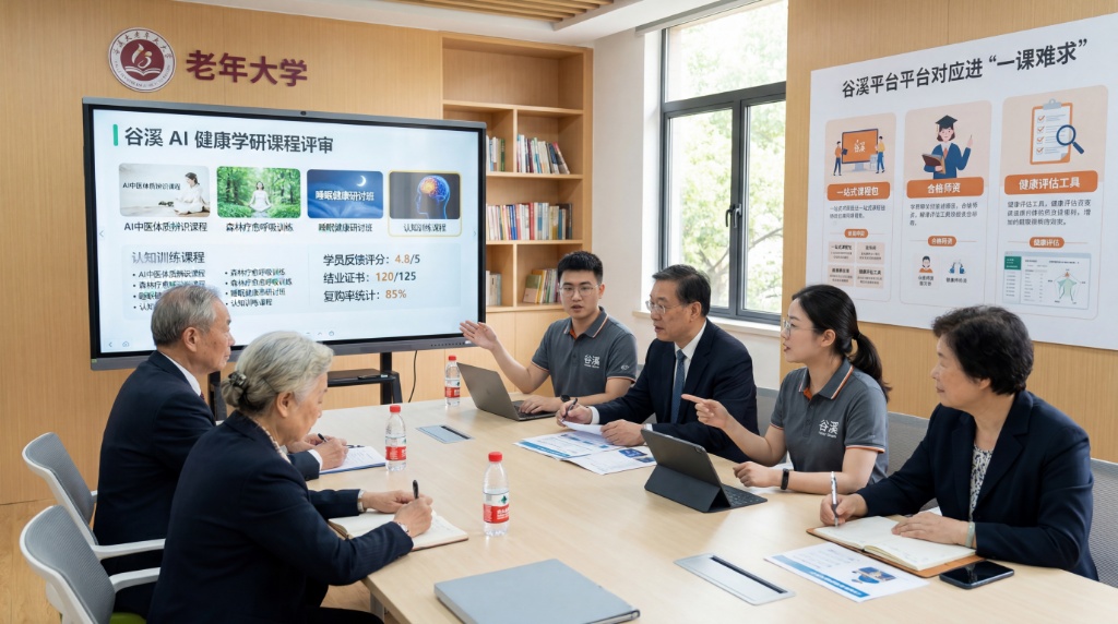 AI健康研学课程评审